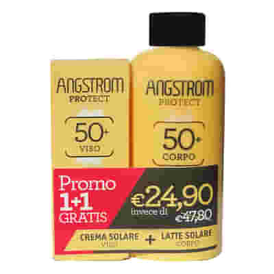 ANGSTROM BIPACCO LATTE 50 + CREMA VISO 50+