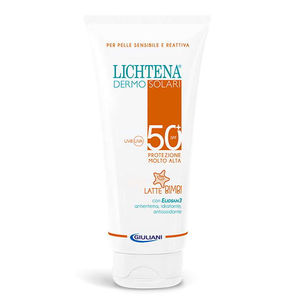 LICHTENA DERMOSOL LATTE FLU SPF50+ PER BAMBINI 200 ML