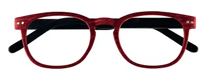 OCCHIALE DA LETTURA PREMONTATO PRONTOLEGGO WENGE' ROSSO +3,00 OCCHIALE DA LETTURA PREMONTATO PRONTOLEGGO WENGE' ROSSO +3,00