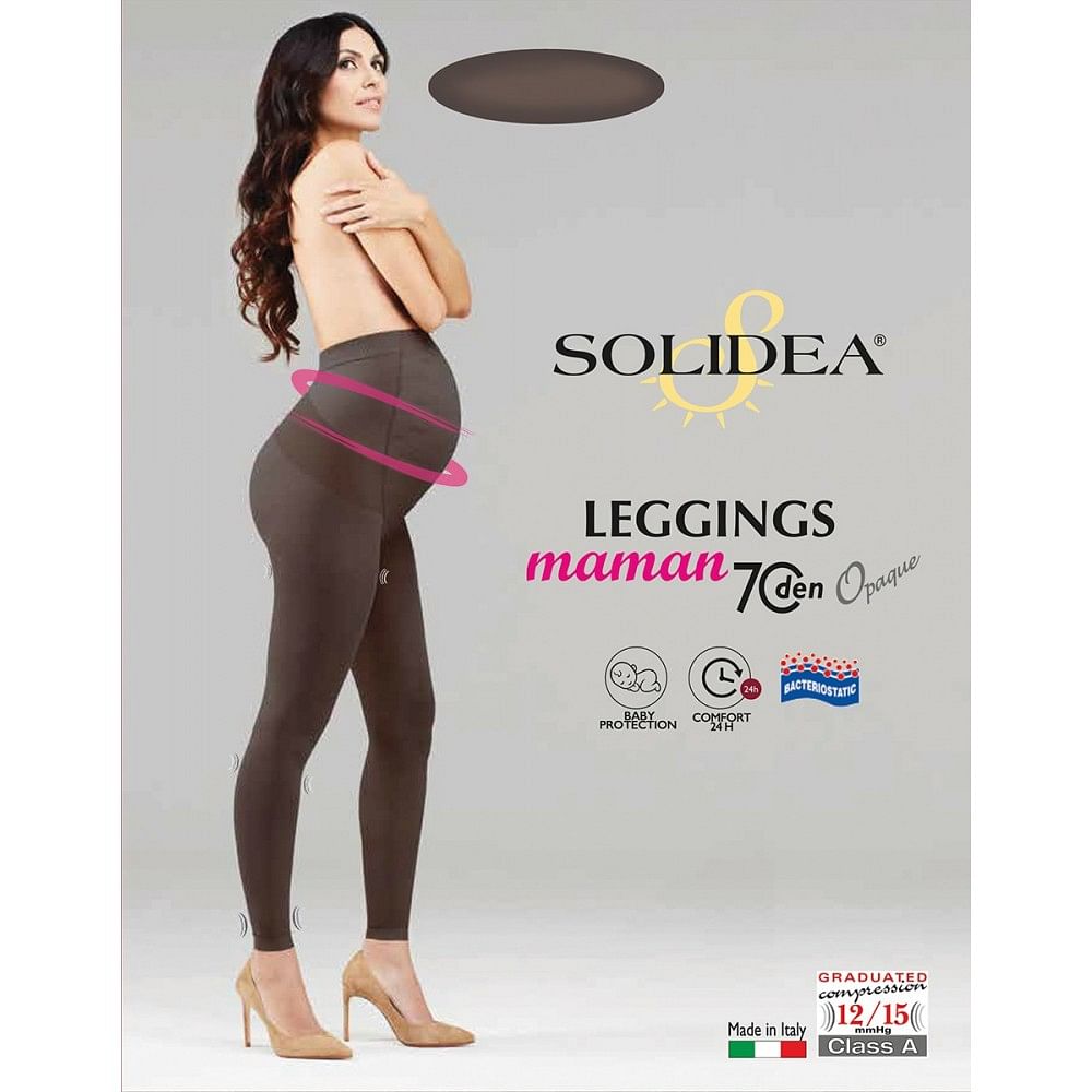 Legging Maman 70 Opaque Per Gestanti Nero L