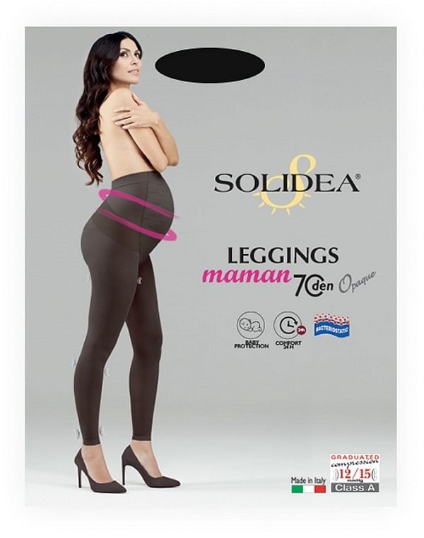 Legging Maman 70 Opaque Per Gestanti Nero Xl