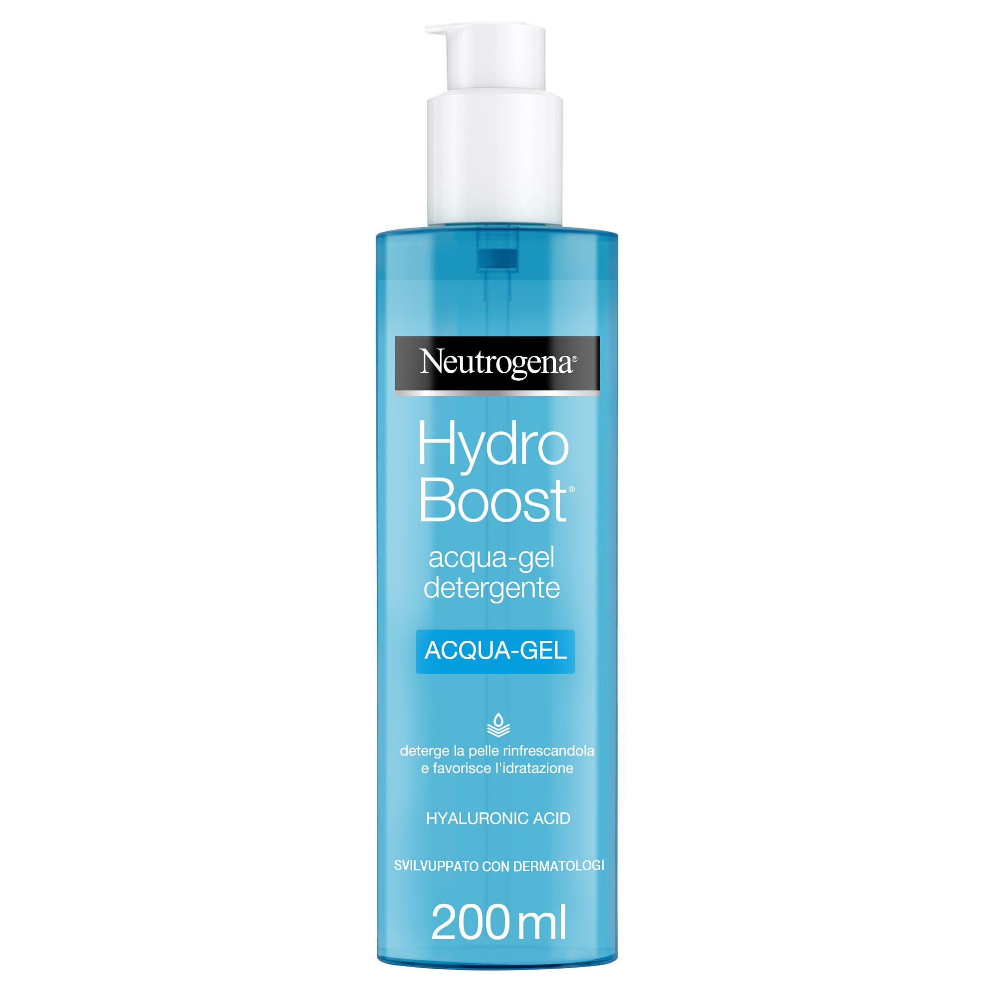 Neutrogena Hydro Boost Acqua Gel Detergente 200 Ml