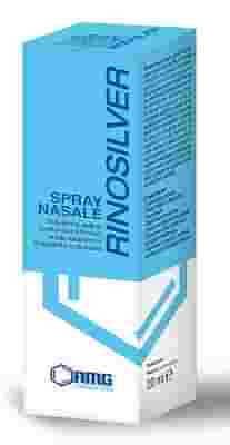 RINOSILVER SOLUZIONE SALINA IPERTONICA 3% CON ACIDO IALURONICO E ARGENTO COLLOIDALE SPRAY NASALE 20 ML