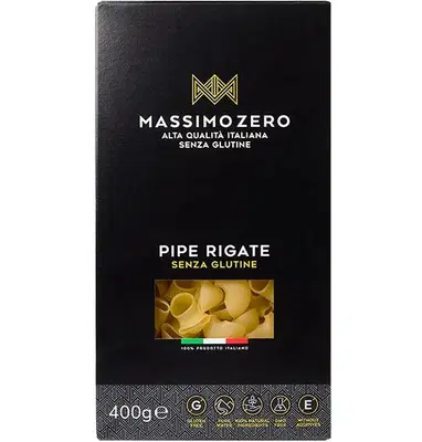 MASSIMO ZERO PIPE RIGATE 400 G MASSIMO ZERO PIPE RIGATE 400 G