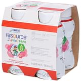RESOURCE JUNIOR FIBRE FRAGOLA 200 ML 4 PEZZI