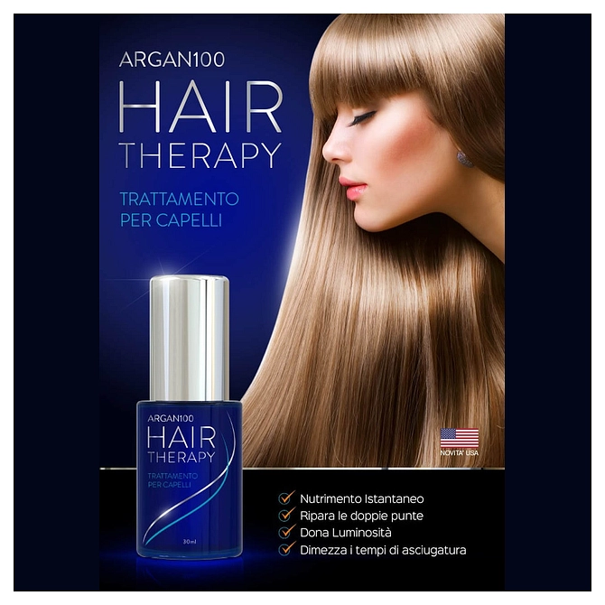 Argan100 Hair Therapy Olio 30 Ml