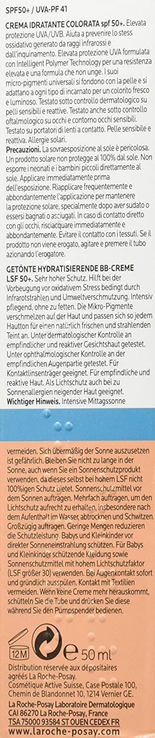 ANTHELIOS CREMA BB 50+ CON PROFUMO