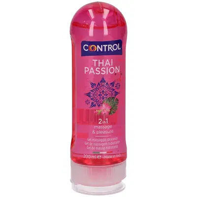 CONTROL GEL PER MASSAGGI THAI PASSION 200 ML CONTROL GEL PER MASSAGGI THAI PASSION 200 ML