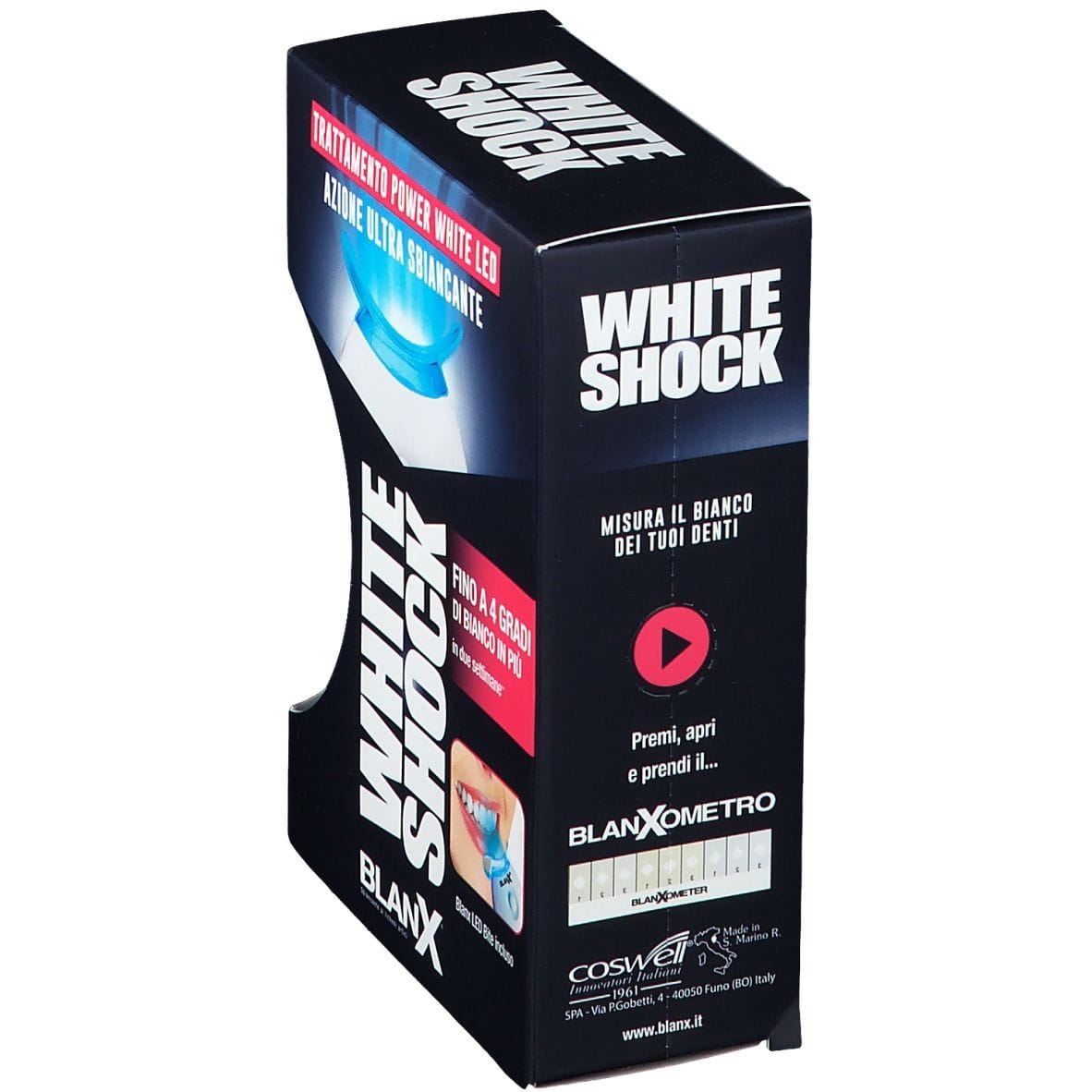 BLANX WHITE SHOCK TRATTAMENTO SBIANCANTE POWER WHITE 30 ML + LED BITE