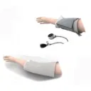 COPRI BRACCIALE MONOUSO TERMOSALDATO PER LA PROTEZIONE IGIENICA DELLO SFIGMOMANOMETRO IN TESSUTO NON TESSUTO 20 X 25 CM IN BUSTA DA 10 PEZZI