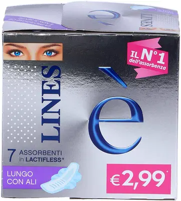 LINES E' ALI LUNGO 7 PEZZI LINES E' ALI LUNGO 7 PEZZI