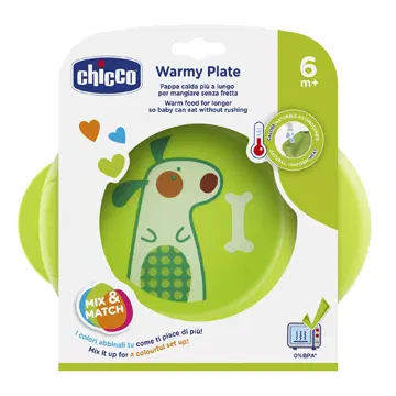 CHICCO PIATTO PAPPACALDA 6 MESI+ VERDE CHICCO PIATTO PAPPACALDA 6 MESI+ VERDE