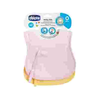 CHICCO BAVAGLINE 0M+ 2PZ ROSA