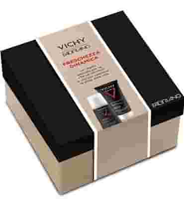 VICHY COFANETTO UOMO PULIZIA NATALE 2017 CONTENENTE VICHY HOMME GEL DOCCIA 200 ML E VICHY HOMME DEO VAPO 100 ML