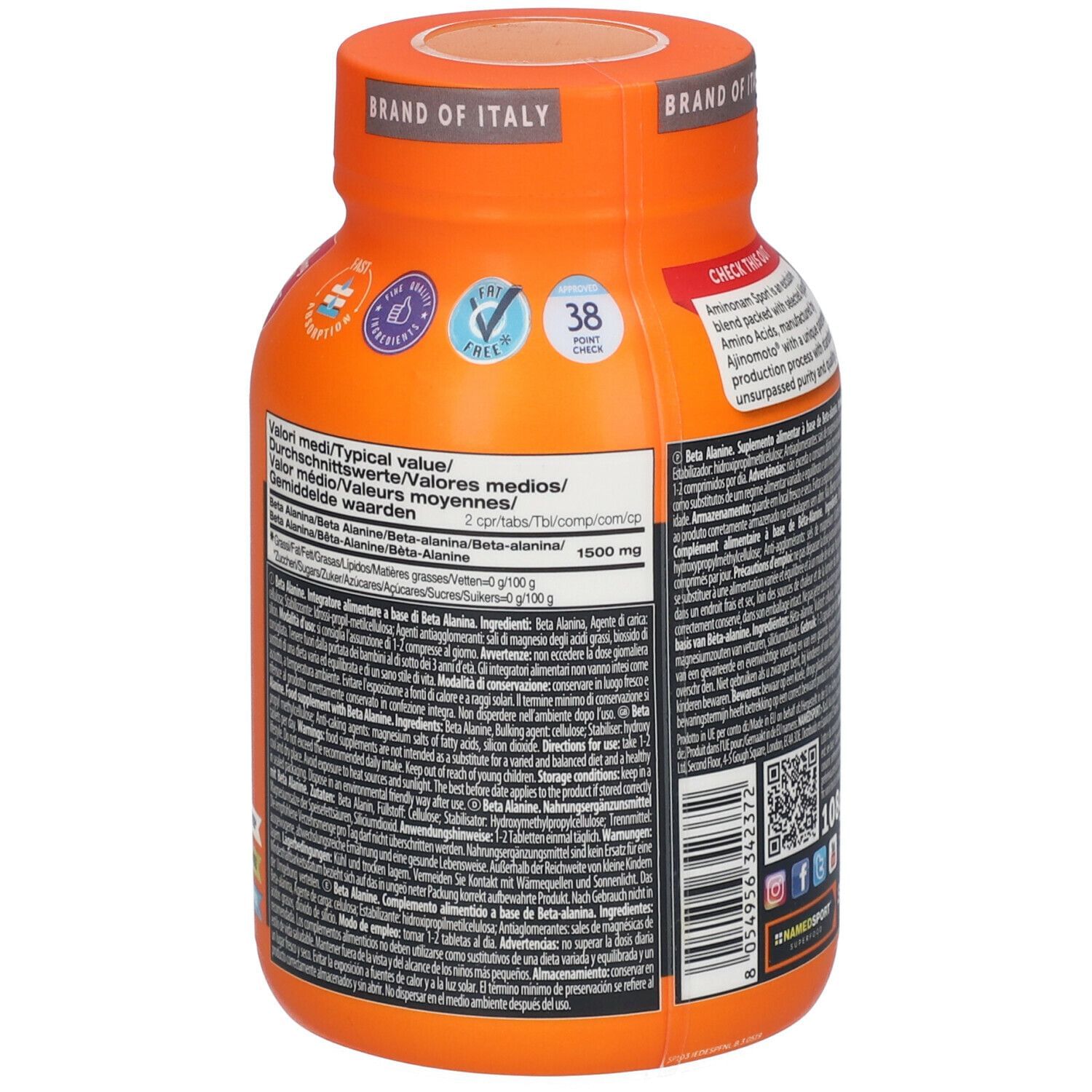 BETA ALANINA 90 COMPRESSE