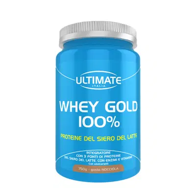 ULTIMATE WHEY GOLD 100% NOCCIOLA 750 G ULTIMATE WHEY GOLD 100% NOCCIOLA 750 G