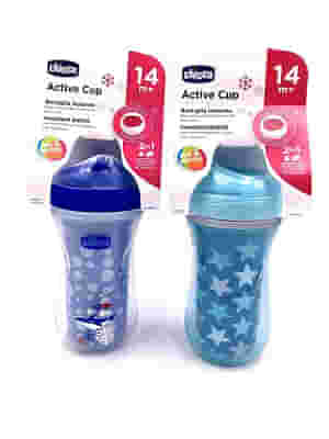CHICCO TAZZA ACTIVE ROSA 14 MESI+ PACK 1