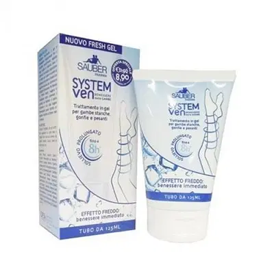 SAUBER SYSTEM VEN GEL 125 ML SAUBER SYSTEM VEN GEL 125 ML