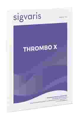 CALZA A COSCIA THROMBO-X BIANCO L NORMALE