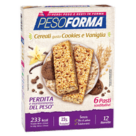 PESOFORMA BARR CEREALI COOKIES VANIGLIA 372 G