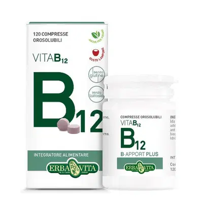 B APPORT VITAMINA B12 120 COMPRESSE OROSOLUBILI B APPORT VITAMINA B12 120 COMPRESSE OROSOLUBILI
