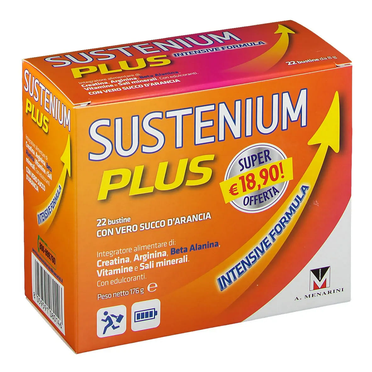 Sustenium Plus 22 Bustine 176 G Promo