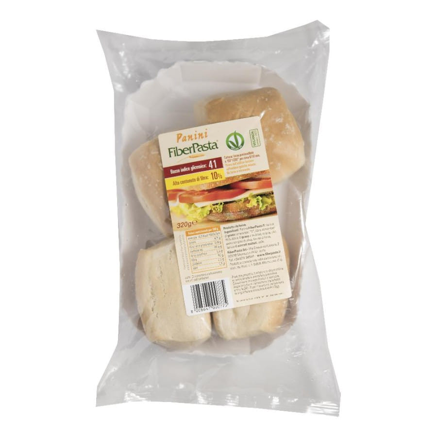 FIBERPASTA PANINI ALLE FIBRE 4 X 80 G