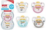 NUK SUCCHIETTO HAPPY KIDS LATTICE 6-18 MESI 2 PEZZI