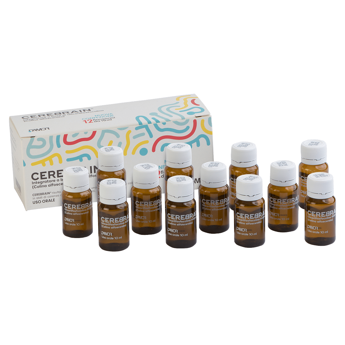 Cerebrain 12 Flaconcini Da 10 Ml