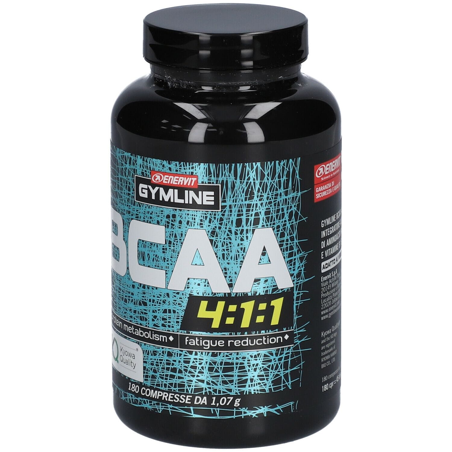 GYMLINE MUSCLE BCAA 4:1:1 KYOWA QUALITY COMPRESSE 180 COMPRESSE 180 G