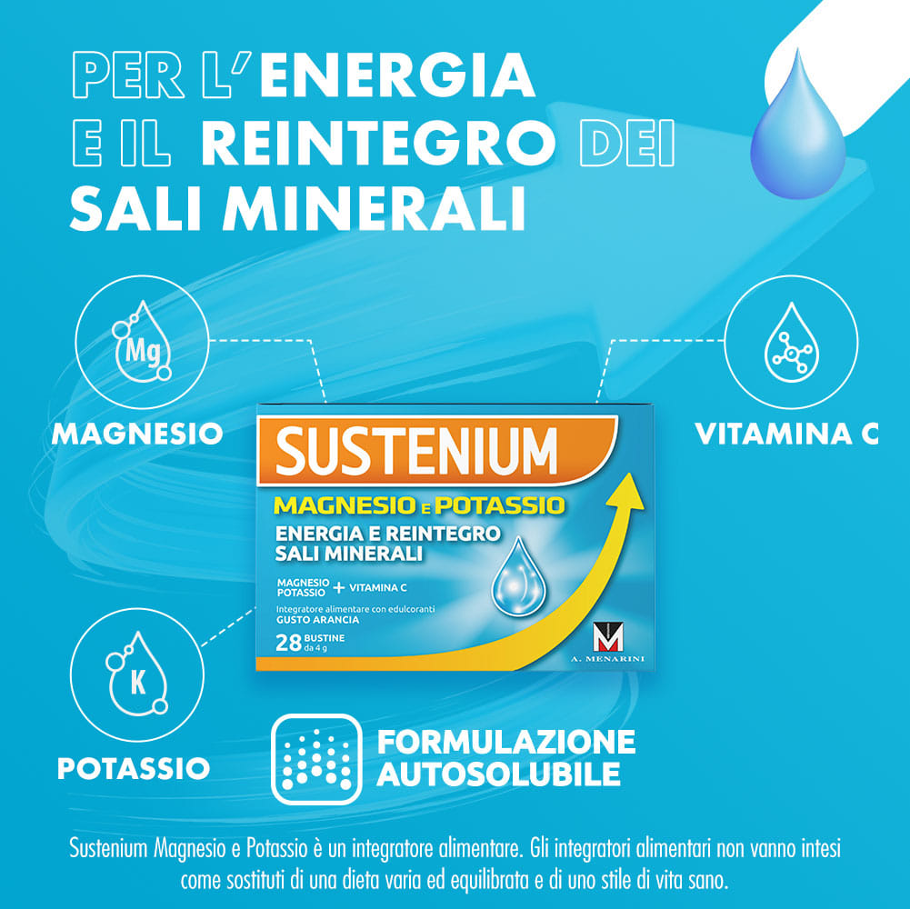 SUSTENIUM MAGNESIO E POTASSIO 28 BUSTE