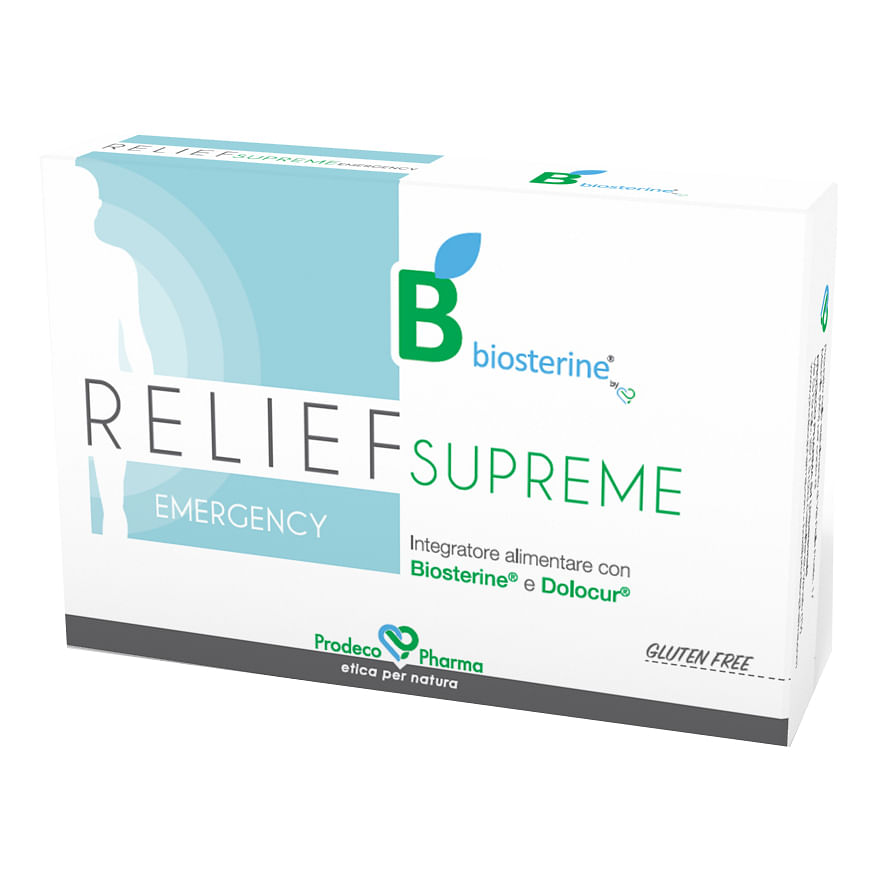 Biosterine Relief Supreme Emergency 12 Compresse