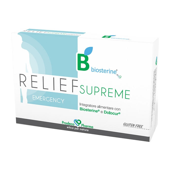 Biosterine Relief Supreme Emergency 12 Compresse