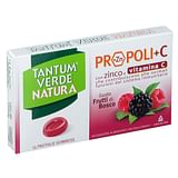 TANTUM VERDE NATURA PROPOLI+C CON ZINCO E VITAMINA C 15 PASTIGLIE GOMMOSE GUSTO FRUTTI DI BOSCO