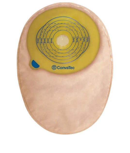 SACCA PER COLOSTOMIA ESTEEM+ FONDO CHIUSO PRETAGLIATO 40 MM CON FINESTRA STANDARD 30 PEZZI