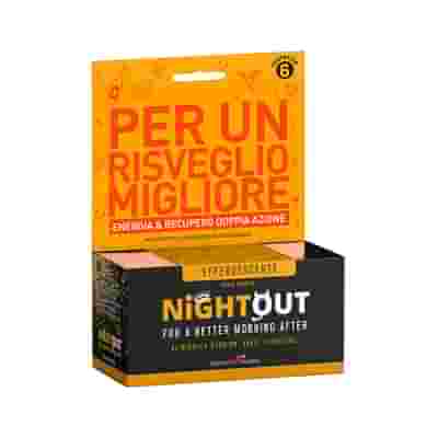 NIGHTOUT 6 COMPRESSE EFFERVESCENTI