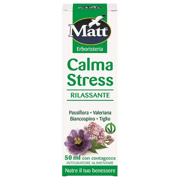 MATT ERBORISTERIA CALMA STRESS RILASSANTE GOCCE 50 ML