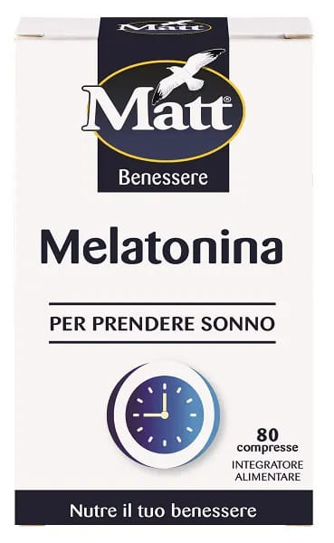 MATT BENESSERE MELATONINA 80 COMPRESSE