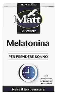 MATT BENESSERE MELATONINA 80 COMPRESSE