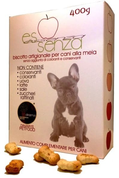 ESSENZA ALLA MELA BISCOTTO CANI 400 G