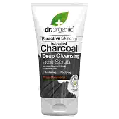 DR ORGANIC CHARCOAL CARBONE ATTIVO FACE SCRUB SCRUB VISO 125 ML