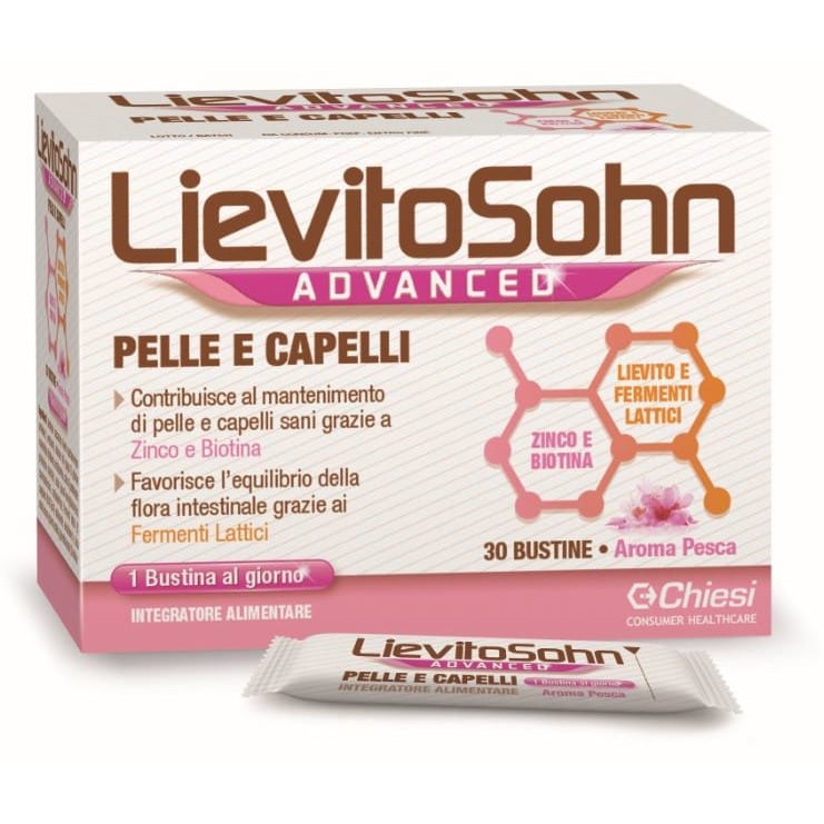 LIEVITOSOHN ADVANCED 30 BUSTINE AROMA PASSION FRUIT CON ZUCCHERO CON EDULCORANTI SENZA GLUTINE