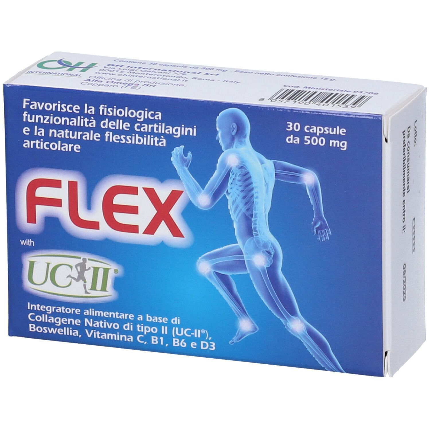 Flex Uc Ii 30 Capsule Da 500 Mg