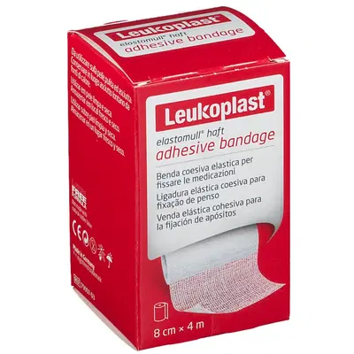 BENDA ELASTICA AUTOADESIVA ELASTOMULL HAFT COMPRESSIONE FORTE 8X400 CM BENDA ELASTICA AUTOADESIVA ELASTOMULL HAFT COMPRESSIONE FORTE 8X400 CM