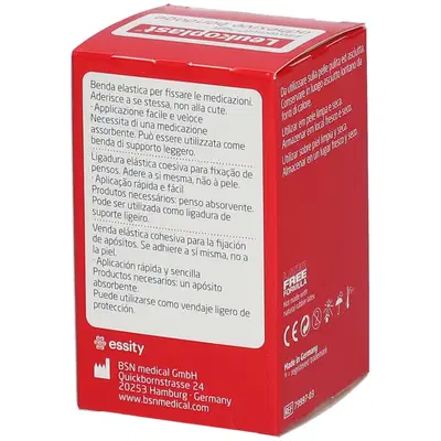 BENDA ELASTICA AUTOADESIVA ELASTOMULL HAFT COMPRESSIONE FORTE 8X400 CM BENDA ELASTICA AUTOADESIVA ELASTOMULL HAFT COMPRESSIONE FORTE 8X400 CM