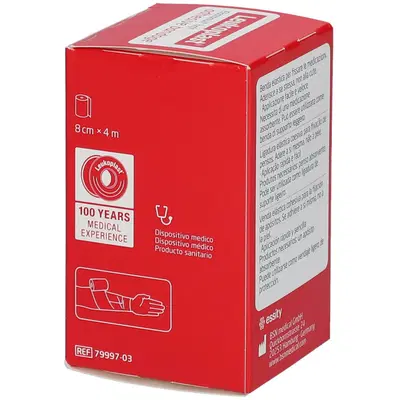 BENDA ELASTICA AUTOADESIVA ELASTOMULL HAFT COMPRESSIONE FORTE 8X400 CM BENDA ELASTICA AUTOADESIVA ELASTOMULL HAFT COMPRESSIONE FORTE 8X400 CM