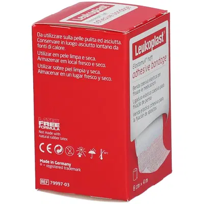 BENDA ELASTICA AUTOADESIVA ELASTOMULL HAFT COMPRESSIONE FORTE 8X400 CM BENDA ELASTICA AUTOADESIVA ELASTOMULL HAFT COMPRESSIONE FORTE 8X400 CM