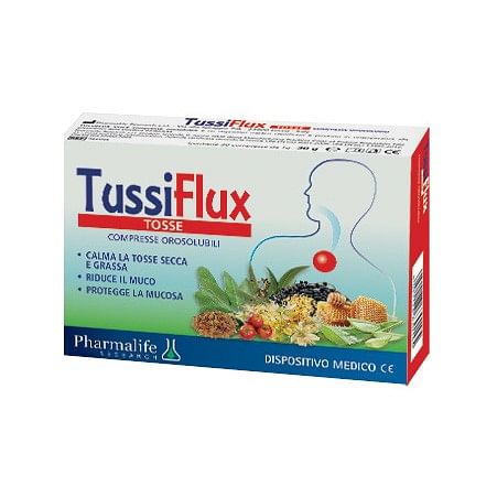 Tussiflux Tosse 30 Compresse Orosolubili Dm