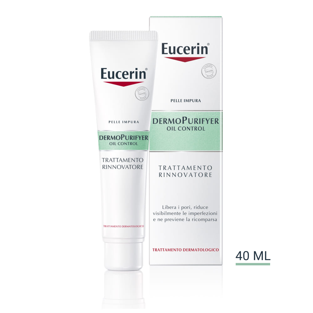 EUCERIN DERMOPURIFYER OIL CONTROL TRATTAMENTO RINNOVATORE 40 ML
