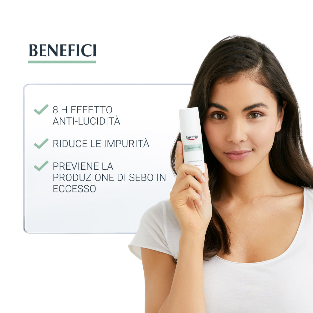 EUCERIN DERMOPURIFYER OIL CONTROL FLUIDO OPACIZZANTE 50 ML